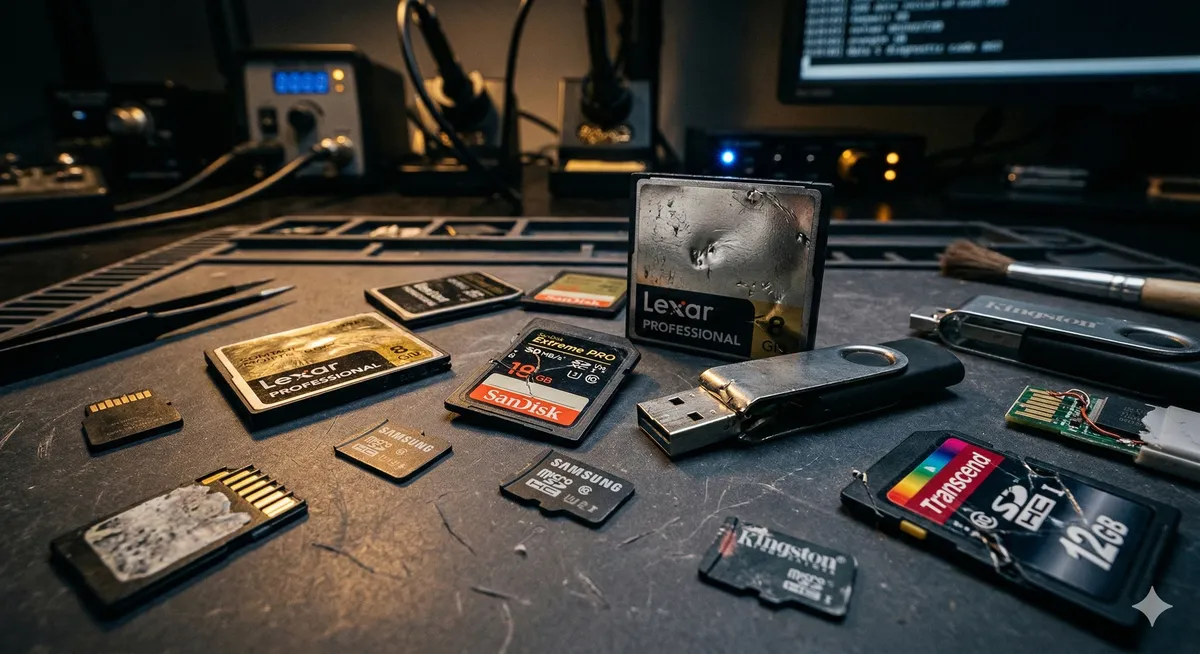 استعادة صور كروت الذاكرة والفلاشات