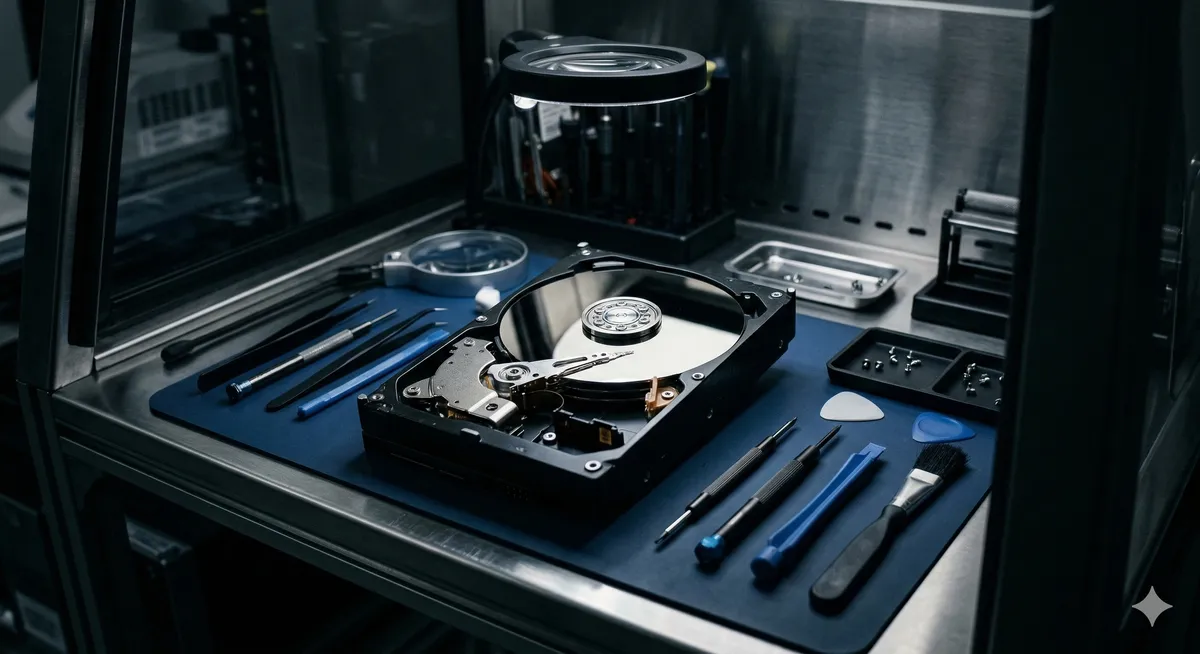 استعادة بيانات الهارد ديسك (HDD)